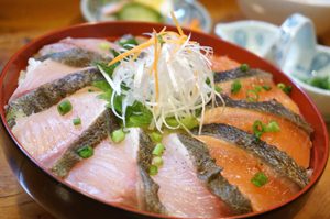 さけ丼ぶりセット