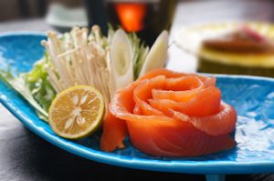 鮭のしゃぶしゃぶ御膳